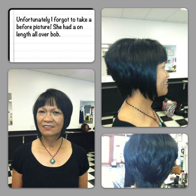 inverted bob