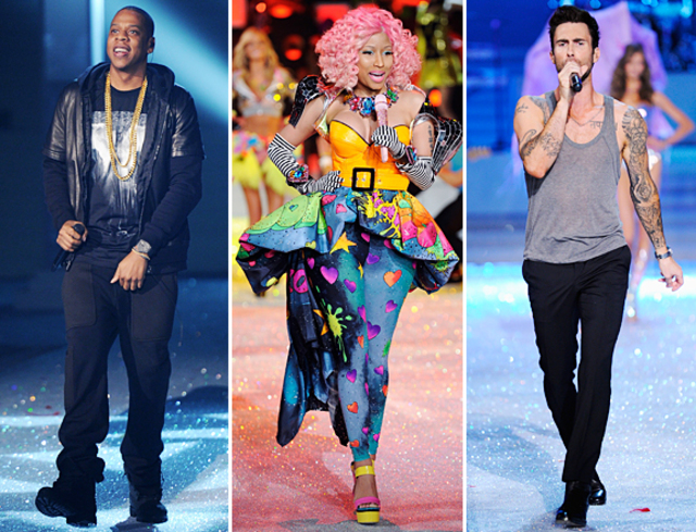 jay-z-nicki-minaj-adam-levine-victorias-secret