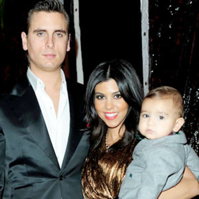 kourtney - kardashian - scott disick - mason image