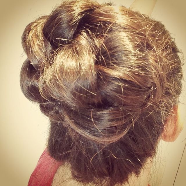 large bun