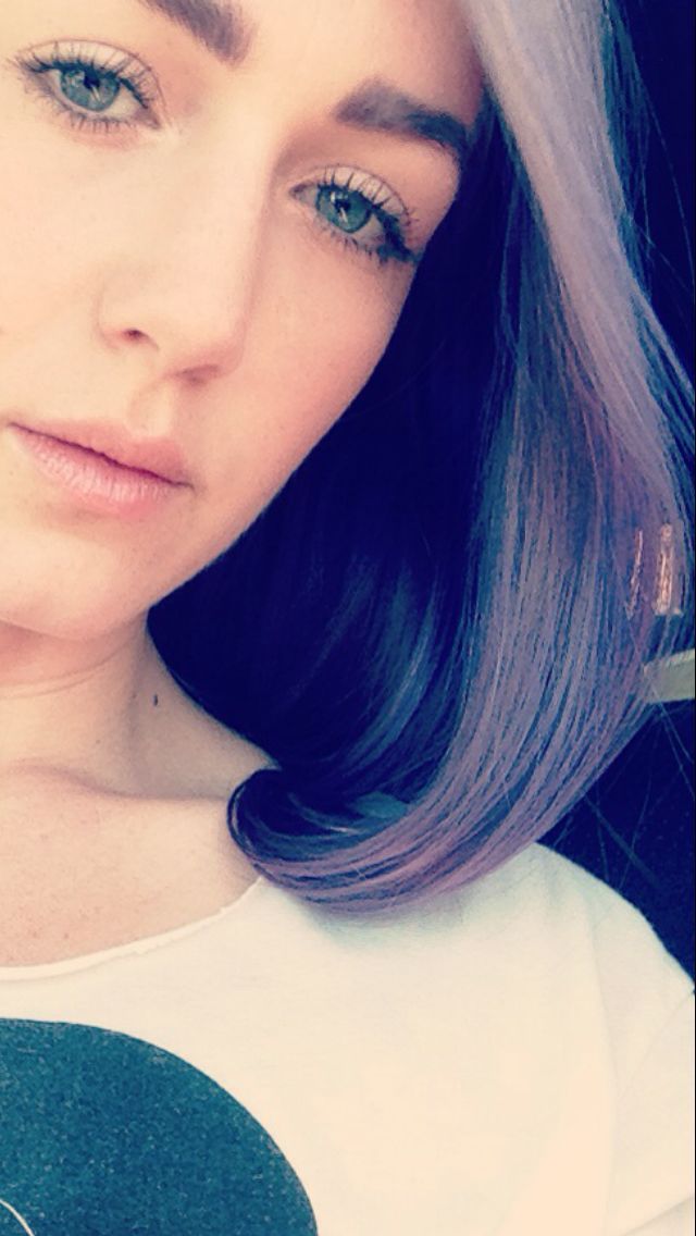 lavender ombré 