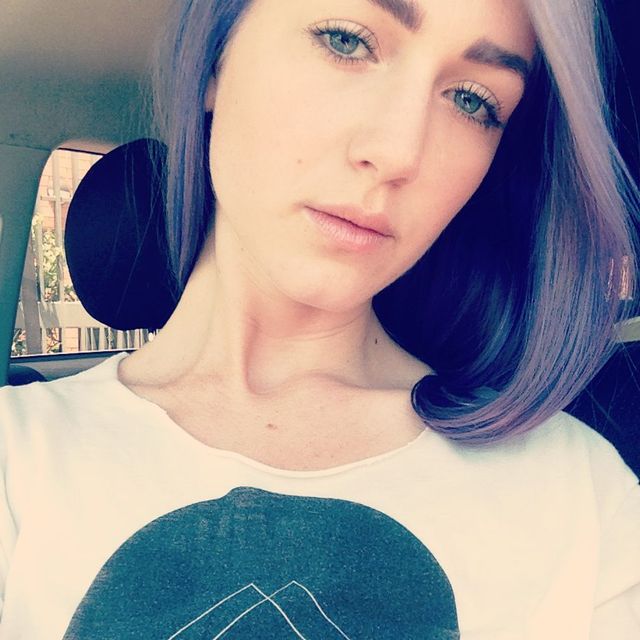 lavender ombré 