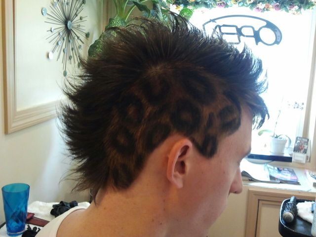 leopard spots!