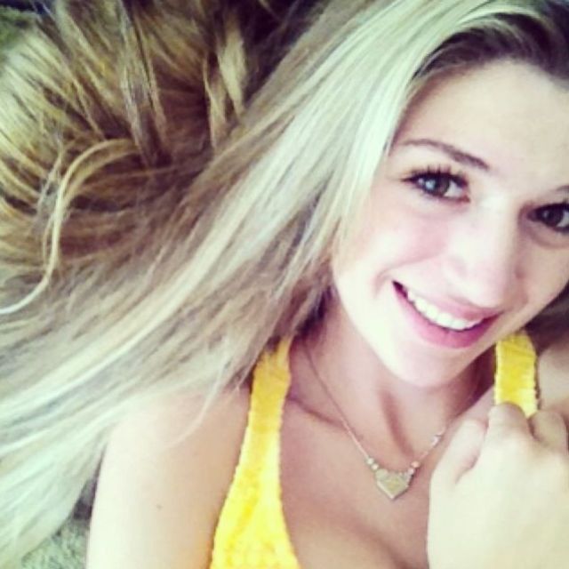 long and blonde