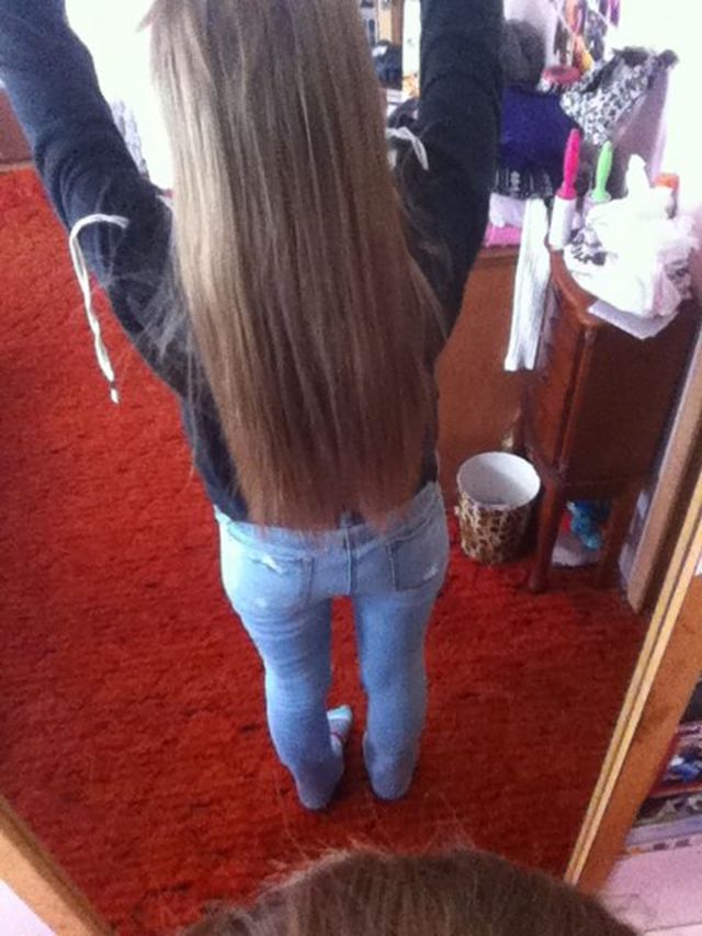 long and straight