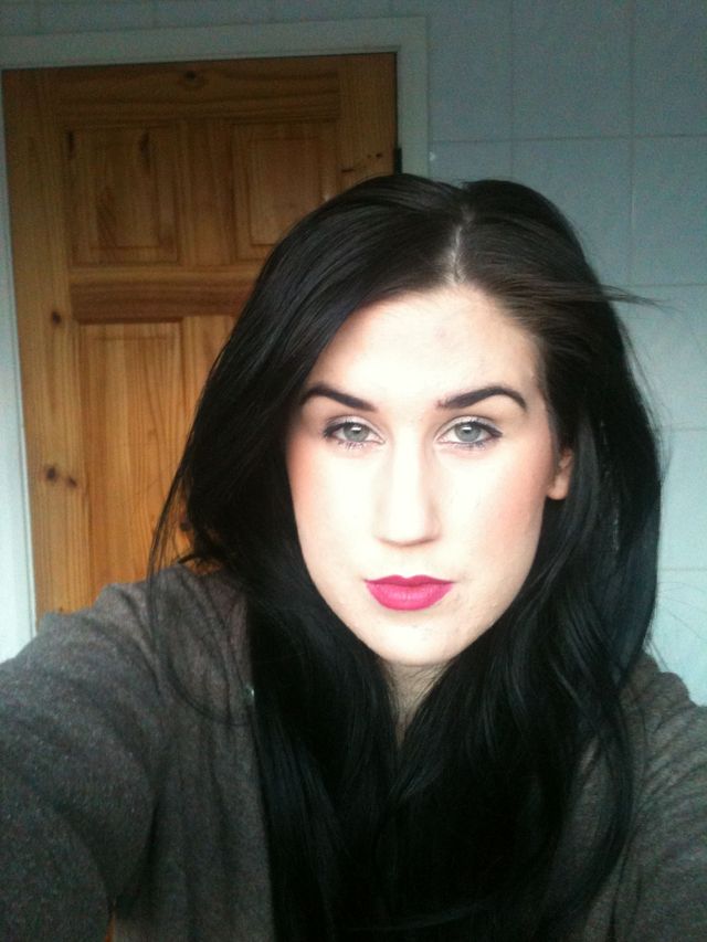 long black hair
