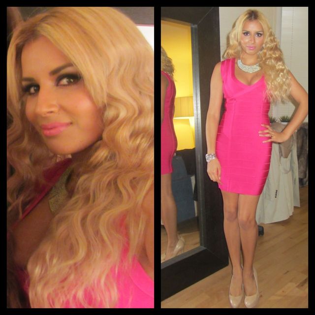 long blonde beach waves