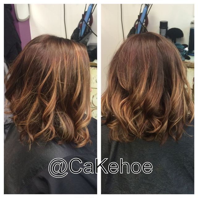 long bob+ombré=bombré 