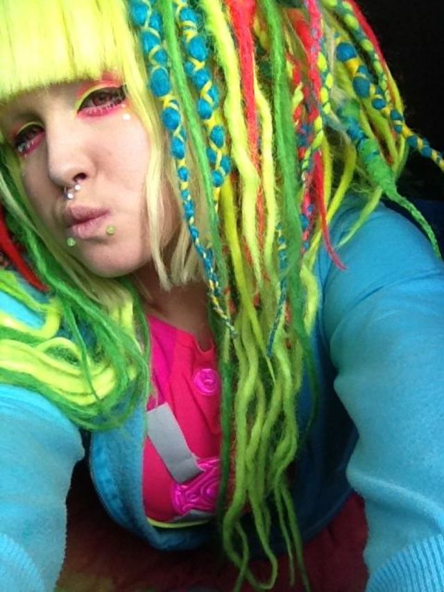 long dread style , rainbow