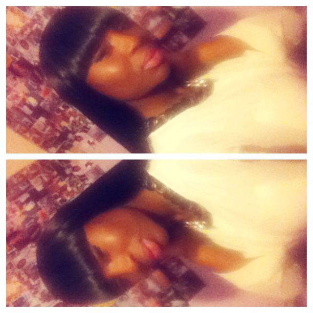 long hair bangs