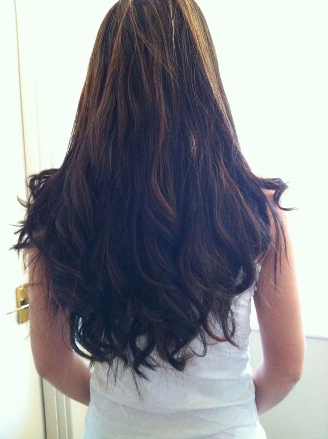 long hair blond highlights 