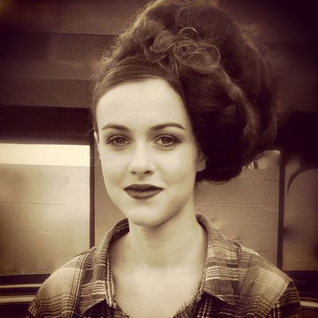 long hair updo's 