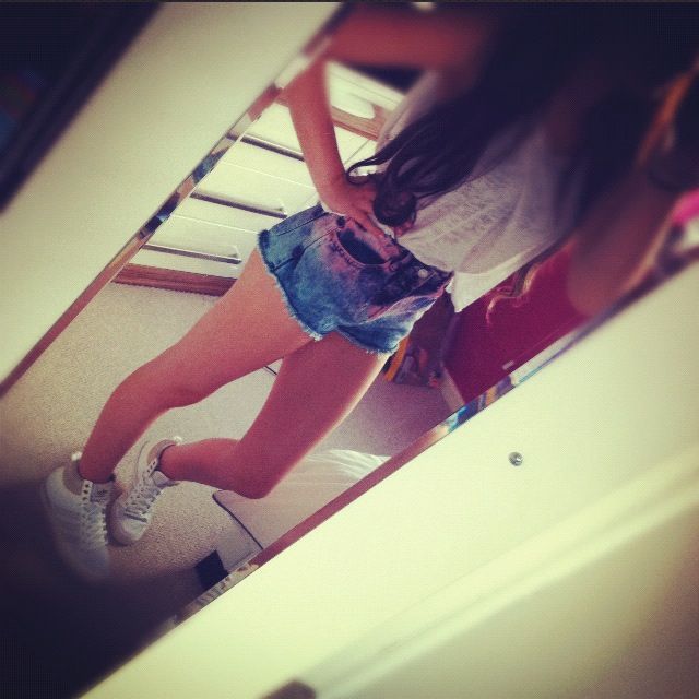 long hair.