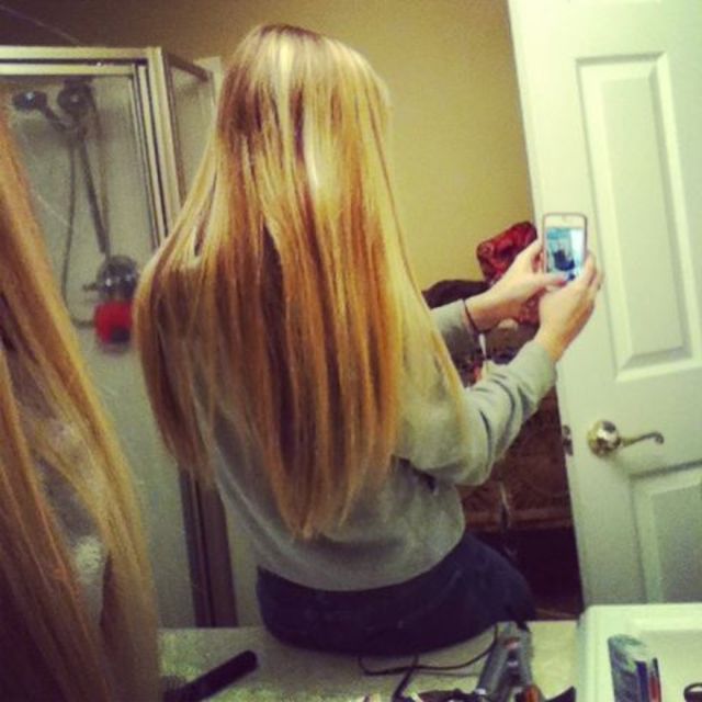 long hair!