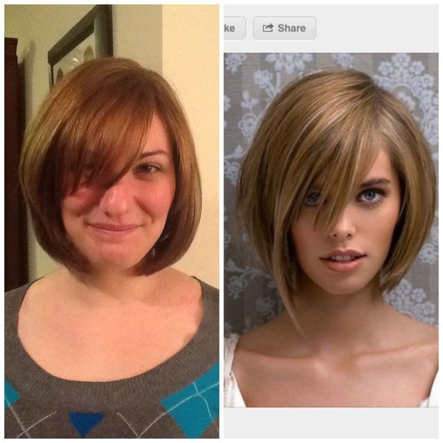 long in front short in the back 