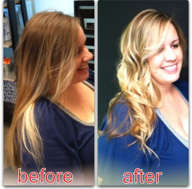 long layers &amp; highlights