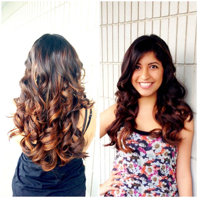 long ombré 