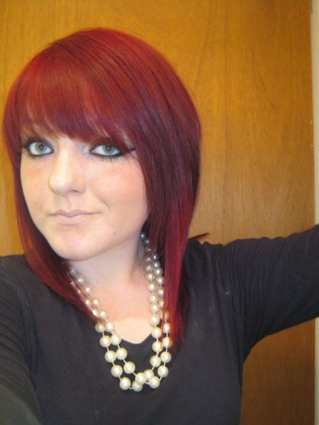 long red hair