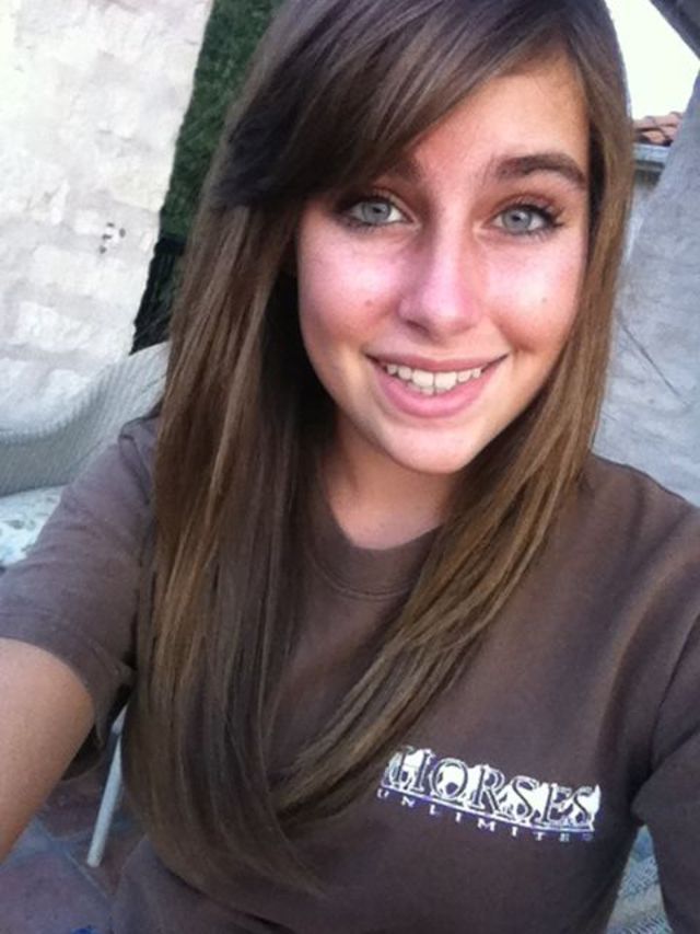 long straight hair