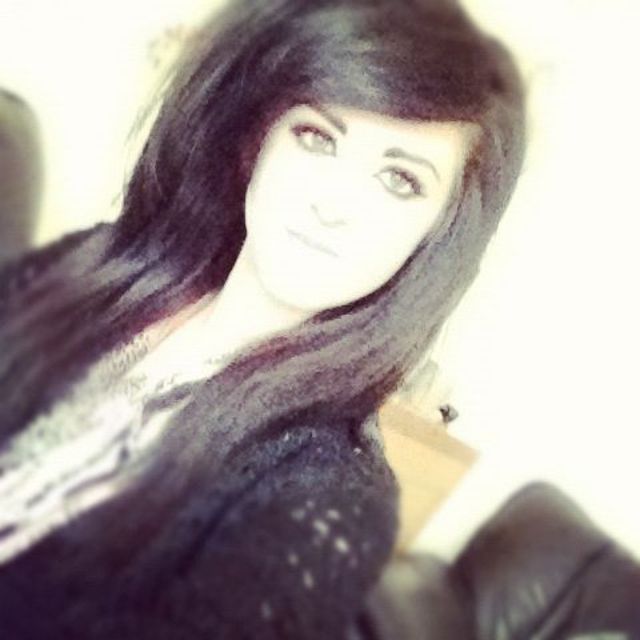 long straight thick hair
