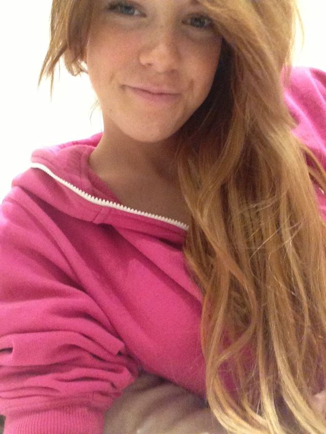 long thick ginger hair