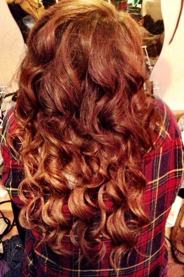 loose curls 