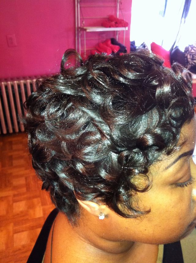 loose curls 