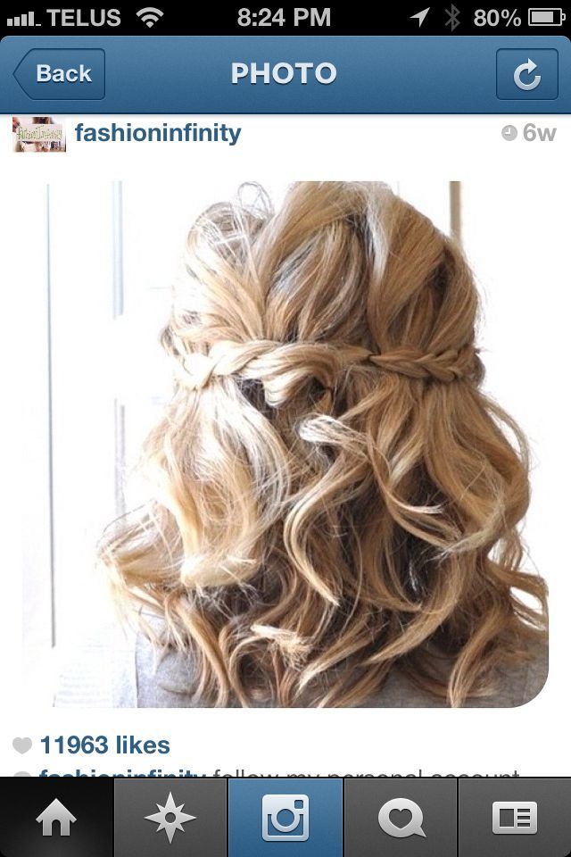 loose side braid