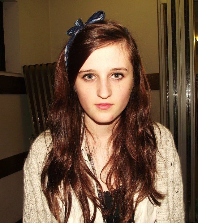 loose with hair scarf