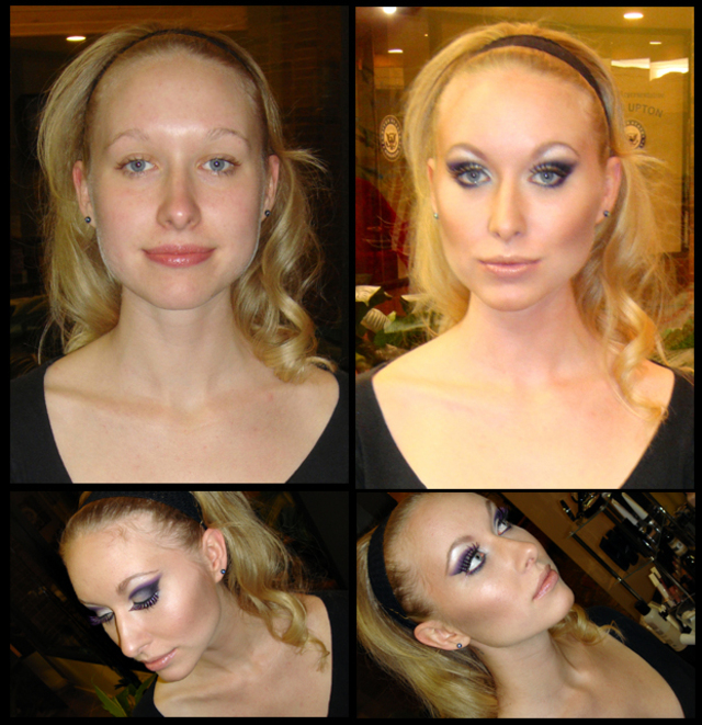 Dramatice makeup makeover