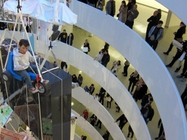 maurizio-catellan-guggenheim-nyc-self-portrait