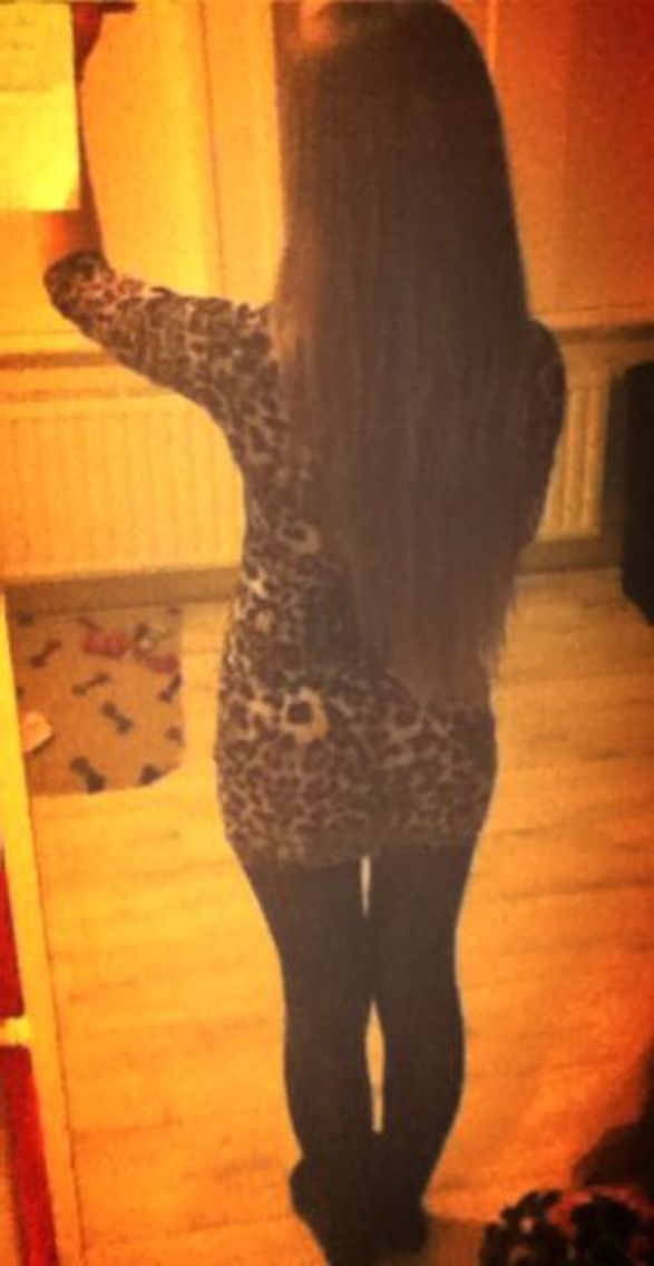 me w// new long hair