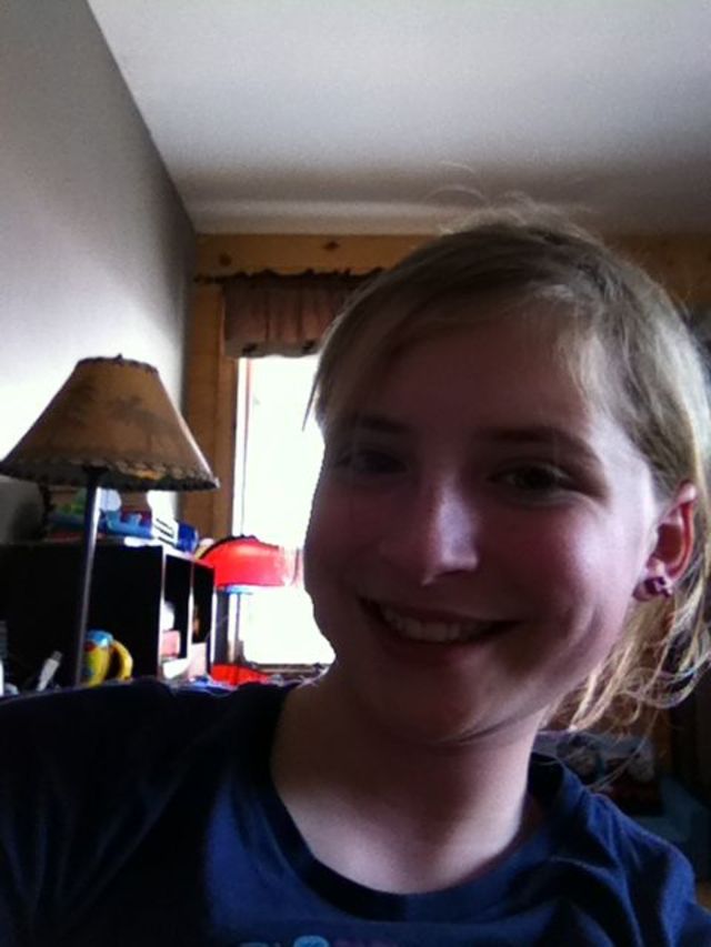 me with bangs
