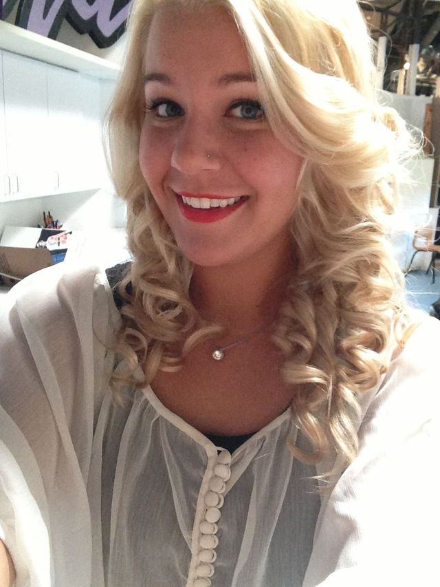 me with curls