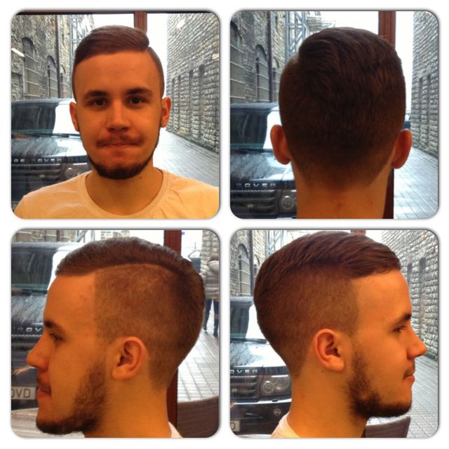 men short hair