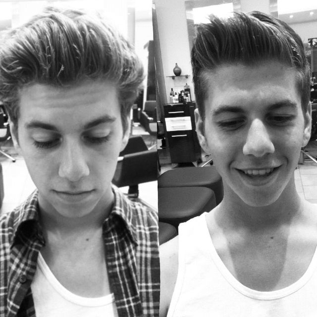 men's clean cut
