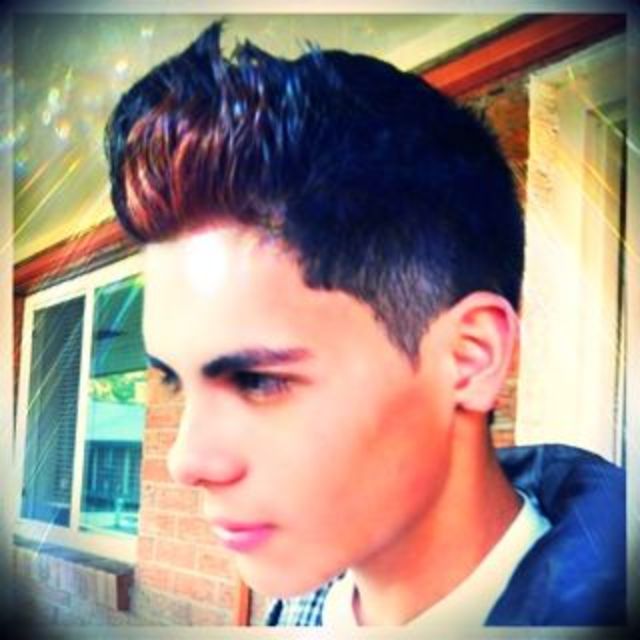 men's haircut and color