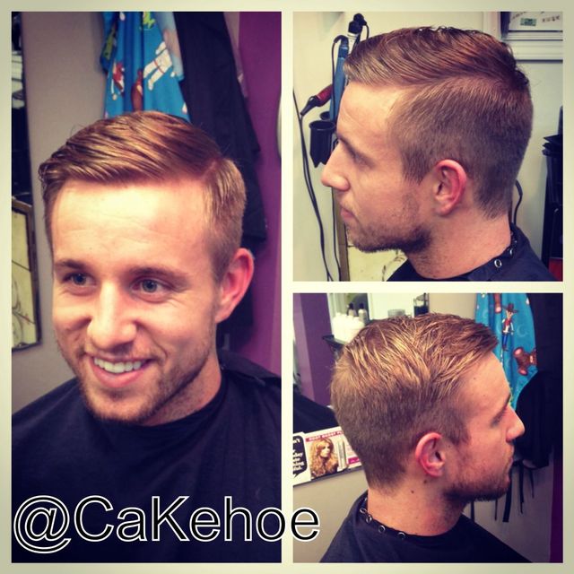 men's haircut