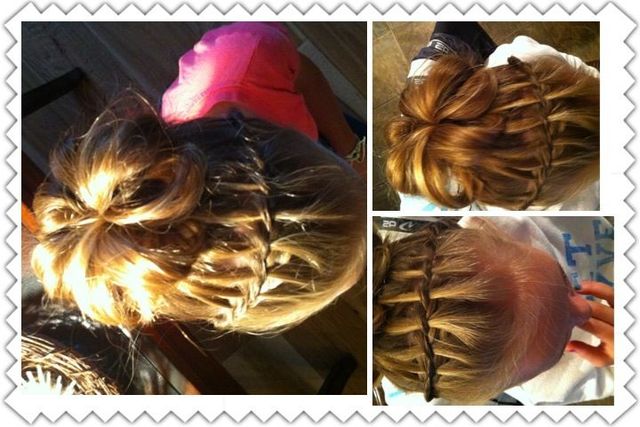 messy bun 