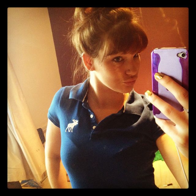 messy bun