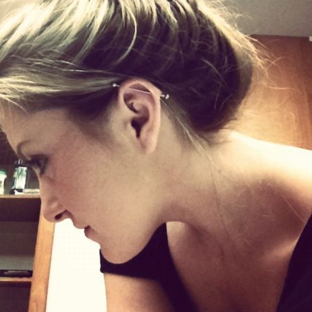 messy bun