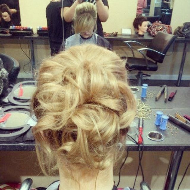 messy bun