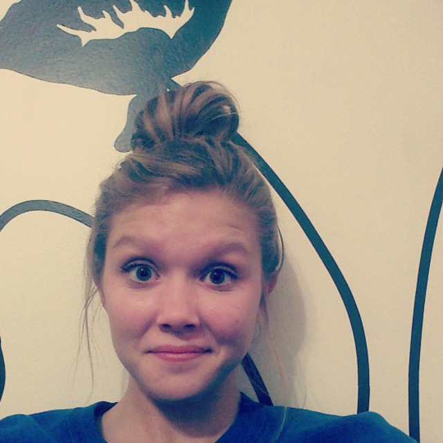 messy bun