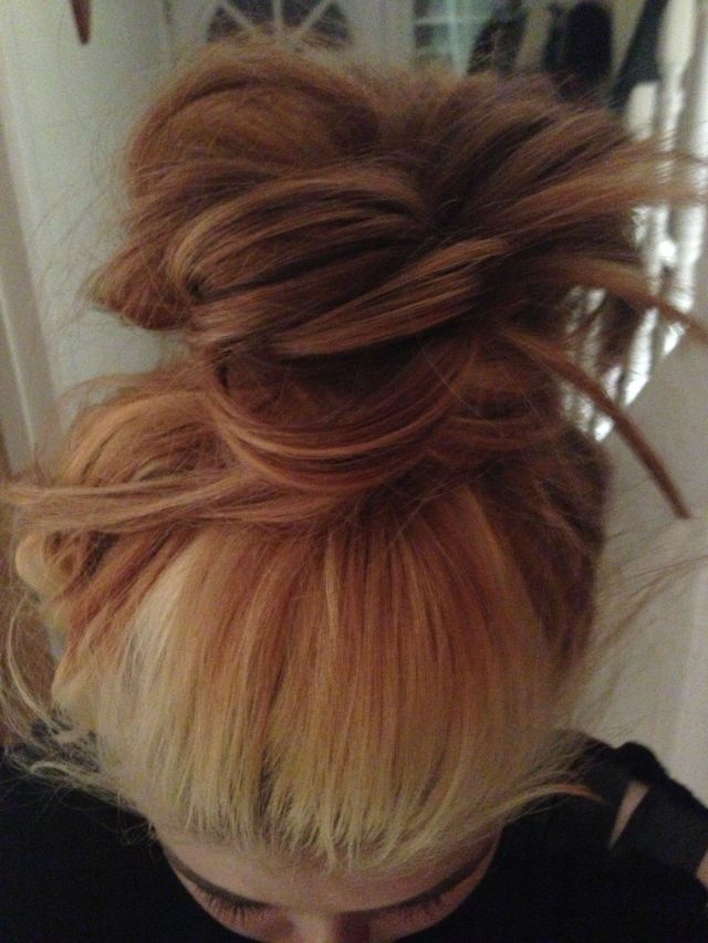 messy bun