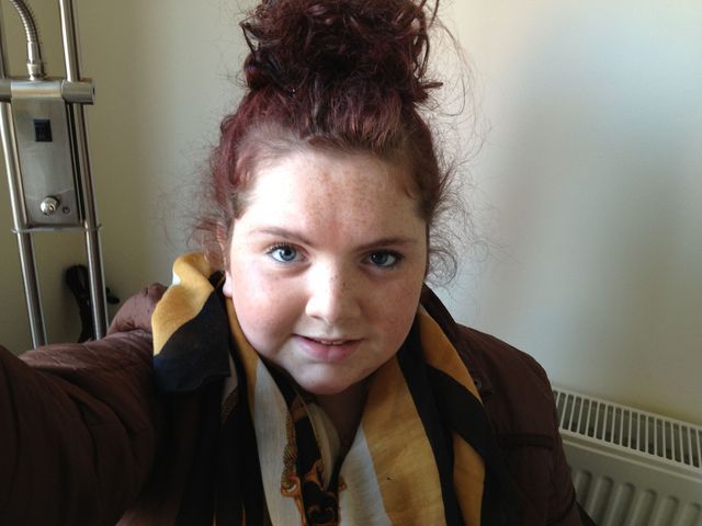 messy bun'