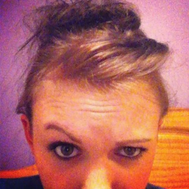 messy bun