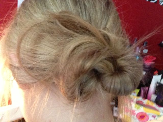 messy bun