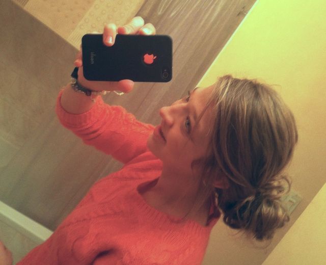 messy bun