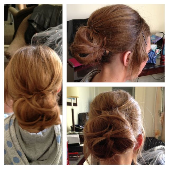 messy bun