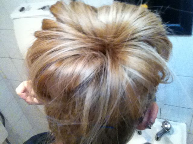 messy bun